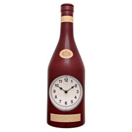 Hometime Wall Clock - Wine Bottle