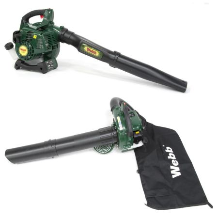 Webb 26cc 114 mph Petrol Blower & Vacuum 