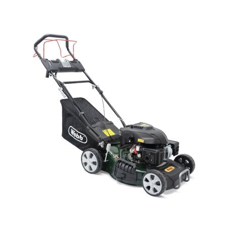 Webb Classic 46cm (18") Self Propelled Electric Start Petrol Rotary Lawnmower