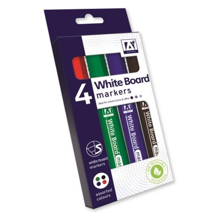 4 White Board Markers