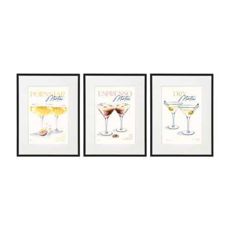 Cocktails Wall Art