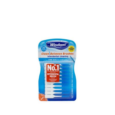 Wisdom Clean Between Interdental Fine Blue