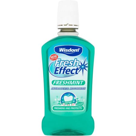 Wisdom Fresh Effect Freshmint Mouthwash 500ml