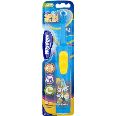 Wisdom Kids Spinbrush - Available in a variety of designs to make brushing fun!