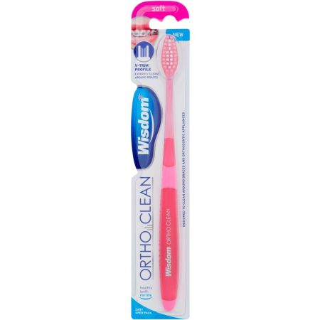 Wisdom Ortho Clean Soft toothbrush