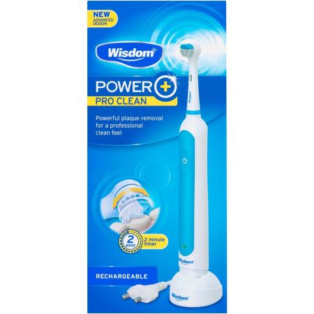 Wisdom Power Plus Rechargeable Toothbrush