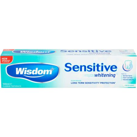 Wisdom Sensitive Whitening Toothpaste 100ml