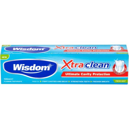 Wisdom Xtra Clean Toothpaste 100ml