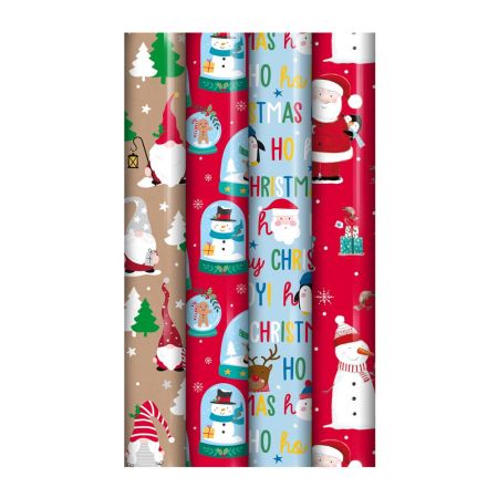 Cute Christmas Gift Wrapping Paper 7 metres