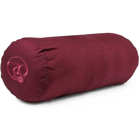 Organic Cotton Yoga Bolster Plum