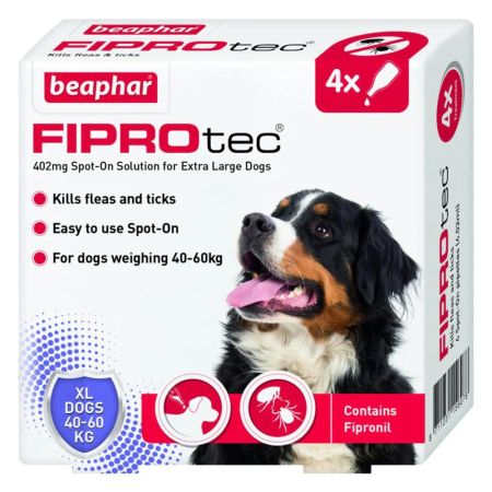 FIPROtec Spot On - Extra Large Dog - 4 Pipettes