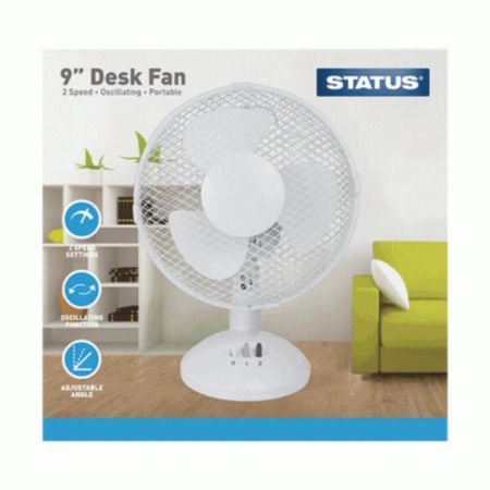 Status 9" Desk Fan