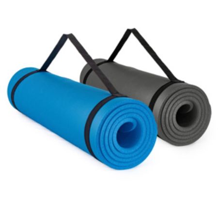 Stretch Fitness Mat Blue