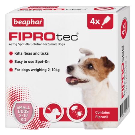 FIPROtec Spot On - Small Dog - 4 Pipettes