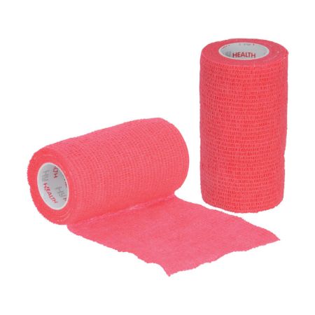 HyHEALTH Sportwrap - Bright Pink - 10cm x 4.5m