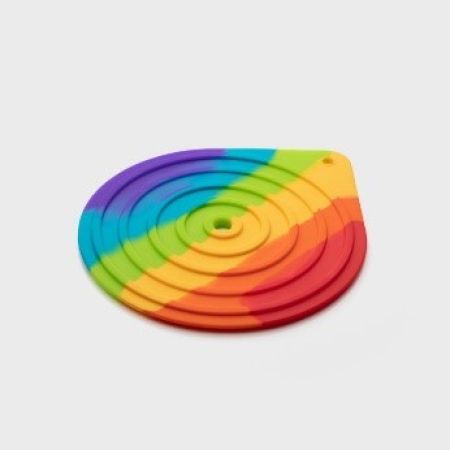 Silicone Round Trivet - Rainbow