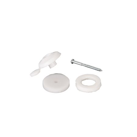 10Mm White Super Fixing Buttons (Pk10)