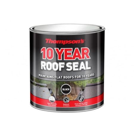 Thompsons 10Yr Roof Seal Black 4lt