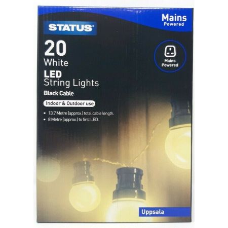 Status Halmstad Indoor/Outdoor Warm White 20 LED