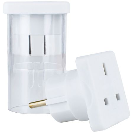 Status Combined Travel Adaptor - White