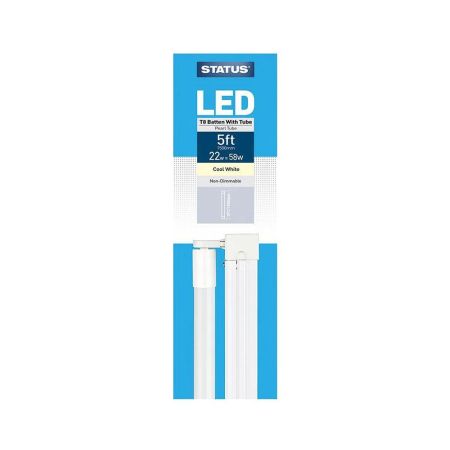 Status 22w LED T8 Tube 5ft 