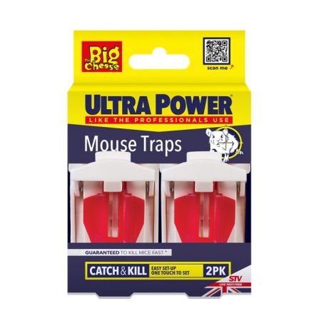 STV Ultra Power Mouse Traps - Twinpack