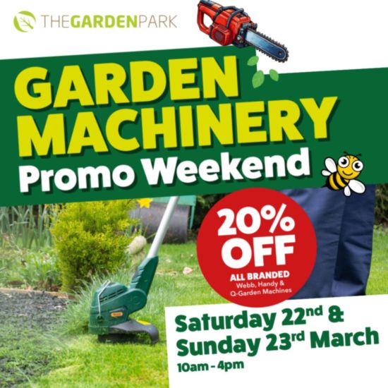 Garden Machinery Promo Weekend 